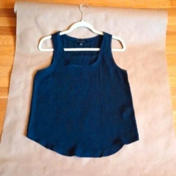 Banana Republic Blue Sleveless Summer  Top  XS - Picture 2 of 6